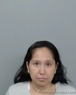 Mugshot of Jenny Urbina booked in Nueces County, Texas on September 10, 2026