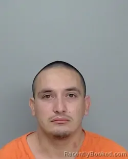 Mugshot of Justin Munoz booked in Nueces County, Texas on September 14, 2026