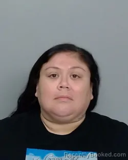 Mugshot of MARY HERRERA booked in Nueces County, Texas on June 16, 2026