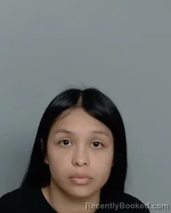 Mugshot of JUSTYNE MYCHELLE GUTIERREZ booked in Nueces County, Texas on June 10, 2026