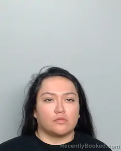 Mugshot of Samantha Le'ann Lozano booked in Nueces County, Texas on October 26, 2026