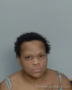Mugshot of Jaleesa Johnson booked in Nueces County, Texas on July 18, 2026