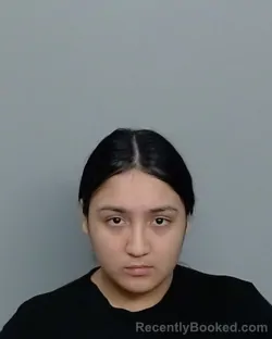 Mugshot of Nyeli Nichole Deras booked in Nueces County, Texas on August 29, 2026