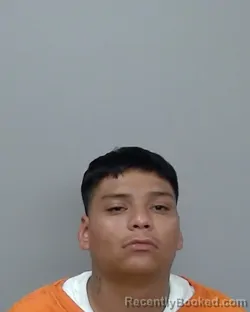 Mugshot of Ian Omari Rojas booked in Nueces County, Texas on September 19, 2026