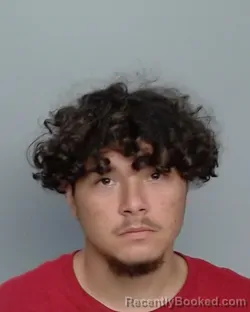 Mugshot of Ryan Marcus Valdez booked in Nueces County, Texas on August 24, 2026