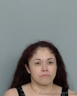 Mugshot of Christina Beronica Gomez booked in Nueces County, Texas on July 20, 2026