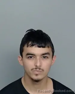 Mugshot of OBADIAH CRISTIAN GARCIA booked in Nueces County, Texas on July 27, 2026