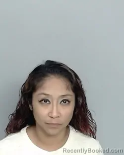 Mugshot of CRYSTAL ELAINE LUCIO booked in Nueces County, Texas on April 30, 2026
