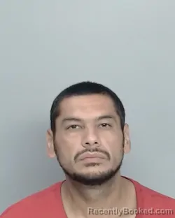 Mugshot of LUIS LARIOS booked in Nueces County, Texas on August 1, 2026