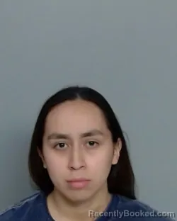 Mugshot of MIRANDA PEREZ booked in Nueces County, Texas on April 3, 2026