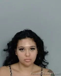 Mugshot of MIRANDA CELINE COLUNGA booked in Nueces County, Texas on April 25, 2026