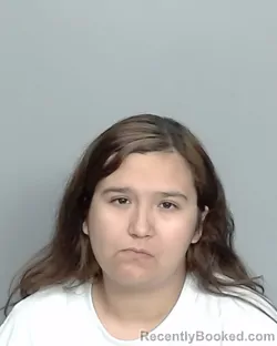Mugshot of MARIAH RIOJAS booked in Nueces County, Texas on May 24, 2026