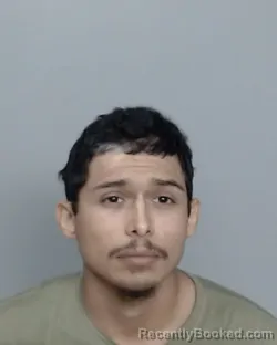Mugshot of MIGUEL ANTHONY SALINAS booked in Nueces County, Texas on June 3, 2026