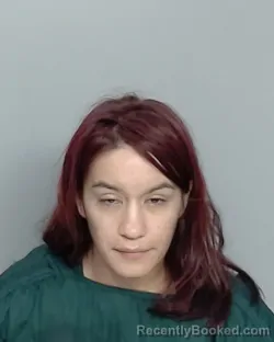 Mugshot of ANGELICA CONTRERAS booked in Nueces County, Texas on June 8, 2026