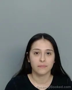 Mugshot of LATHYANA HERNANDEZ booked in Nueces County, Texas on June 14, 2026