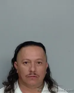 Mugshot of Manuel Perez booked in Nueces County, Texas on July 12, 2026