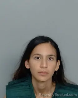 Mugshot of Estashia Castillo booked in Nueces County, Texas on July 12, 2026