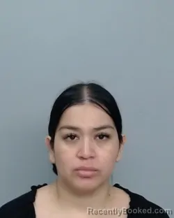 Mugshot of Gloria Garcia booked in Nueces County, Texas on July 14, 2026