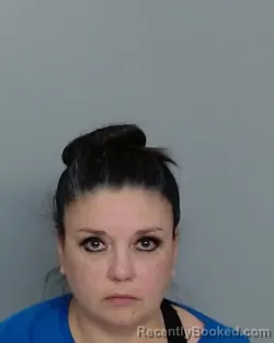 Mugshot of Denise Lerma Garza booked in Nueces County, Texas on July 15, 2026