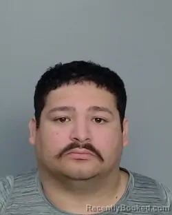 Mugshot of Albert Enrique Villarreal booked in Nueces County, Texas on July 16, 2026