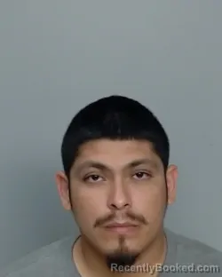 Mugshot of Leonardo Ramirez booked in Nueces County, Texas on July 17, 2026