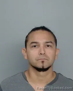 Mugshot of Jose Roldan Espinoza booked in Nueces County, Texas on July 17, 2026