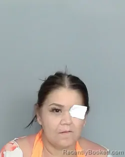 Mugshot of Maricella Sanchez booked in Nueces County, Texas on July 23, 2026