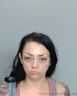 Mugshot of Faith Sarita Justice booked in Nueces County, Texas on July 23, 2026