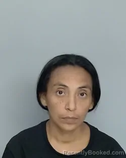 Mugshot of Linda Marie Quintero booked in Nueces County, Texas on July 23, 2026