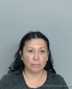 Mugshot of Sonia Castillo booked in Nueces County, Texas on July 23, 2026