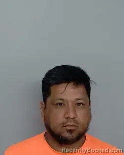 Mugshot of LEONEL ALEJANDRO JUAREZ RAMIREZ booked in Nueces County, Texas on July 25, 2026