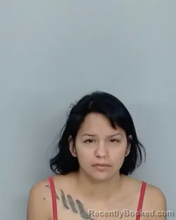 Mugshot of EMERALD FAITH SANDOVAL booked in Nueces County, Texas on July 26, 2026