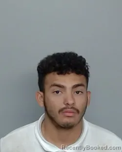 Mugshot of BRANDON MICHAEL ZAMORA booked in Nueces County, Texas on July 27, 2026