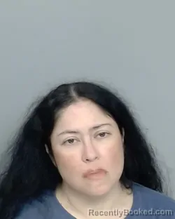 Mugshot of CYNTHIA ANN SAENZ booked in Nueces County, Texas on July 29, 2026