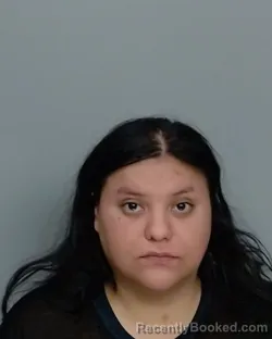 Mugshot of JACQUELINE BEATRICE CASTILLO booked in Nueces County, Texas on July 31, 2026