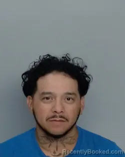 Mugshot of Alvado Amaya booked in Nueces County, Texas on August 9, 2026