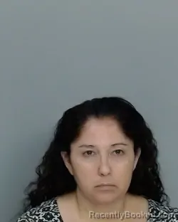 Mugshot of Leticia Ramos booked in Nueces County, Texas on August 9, 2026
