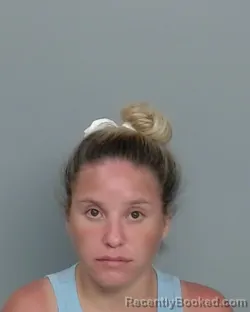 Mugshot of Julia Rodriguez booked in Nueces County, Texas on August 9, 2026