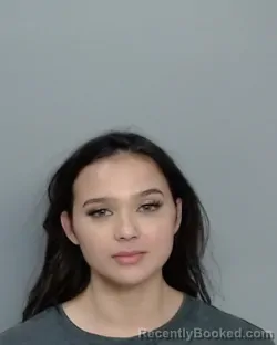 Mugshot of Mckenzie Denea Weitzel booked in Nueces County, Texas on August 27, 2026