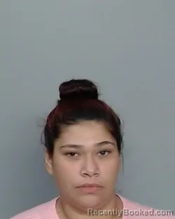 Mugshot of Mercadez Amber Dix booked in Nueces County, Texas on August 27, 2026