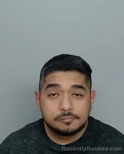 Mugshot of Isaac Rubio Torres booked in Nueces County, Texas on August 29, 2026