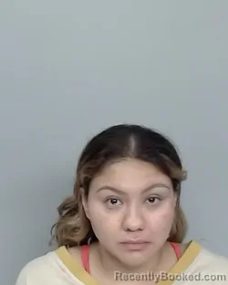 Mugshot of Laura Barrientos booked in Nueces County, Texas on August 30, 2026