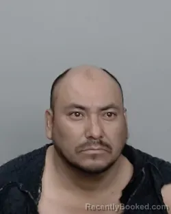 Mugshot of Rodolfo Corona Aguilar booked in Nueces County, Texas on August 31, 2026