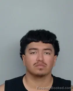 Mugshot of Juan Gilberto Castillo booked in Nueces County, Texas on August 31, 2026