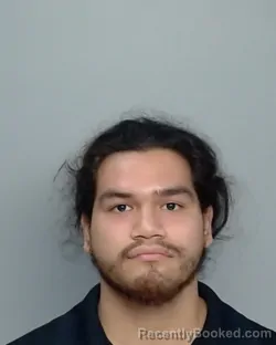 Mugshot of Aman Ibarra booked in Nueces County, Texas on August 31, 2026