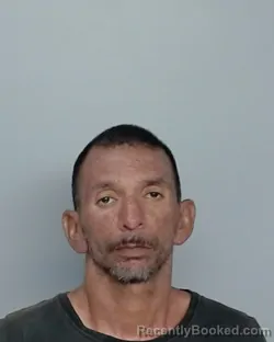 Mugshot of Richard Joseph Mora booked in Nueces County, Texas on August 31, 2026