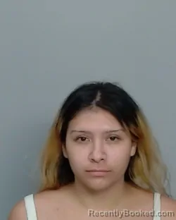 Mugshot of Crystal Jade Morales booked in Nueces County, Texas on September 3, 2026