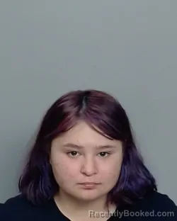 Mugshot of Zoe Lynne Suarez booked in Nueces County, Texas on September 5, 2026