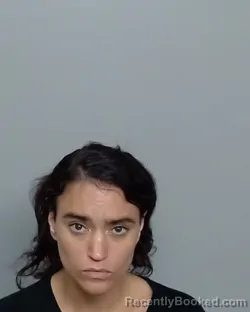 Mugshot of Mariah Faith Martinez booked in Nueces County, Texas on September 6, 2026