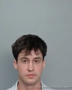 Mugshot of Dylan Larson booked in Nueces County, Texas on September 6, 2026